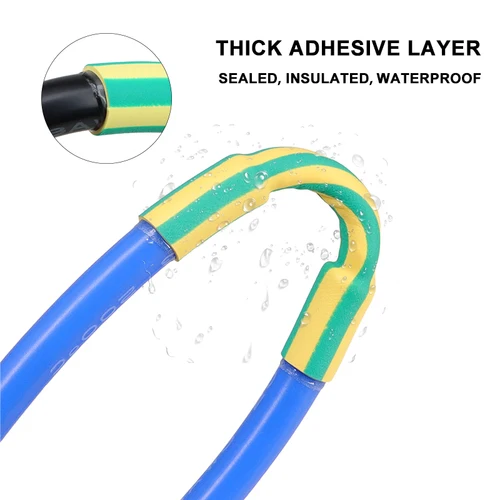 Imagen 2 del producto Tubo Termocontraíble de 3m-10 pies 3:1 con Pegamento, 1.6mm - 39mm, Doble Pared, Revestido con Adhesivo, Aislado con Poliolefina Funda Protectora para Cables DIY