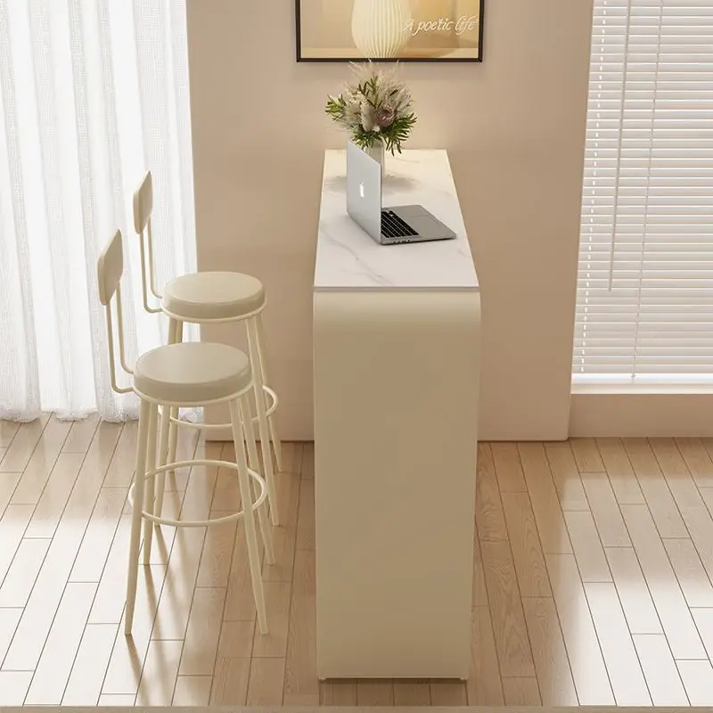 DSA bar table household simple rock slab high table long table living room sofa balcony partition small bar