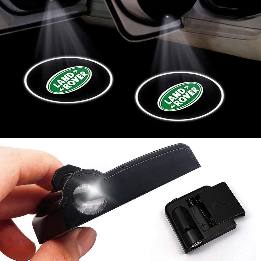 

For Land Rover Range Rover Discovery 3 4 Freelander Car Welcome Logo Door Light Ghost Shadow Courtesy Projector Lamp Accessories