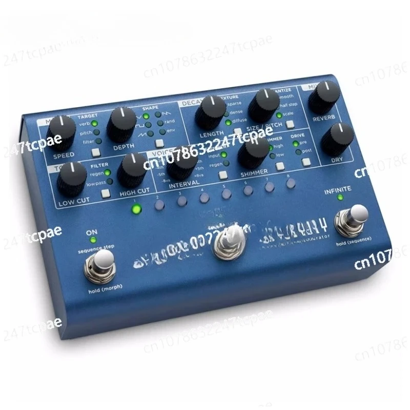 

Практичная платформа экспериментального звукового дизайна с эффектом реверберации и мощной функцией педали
