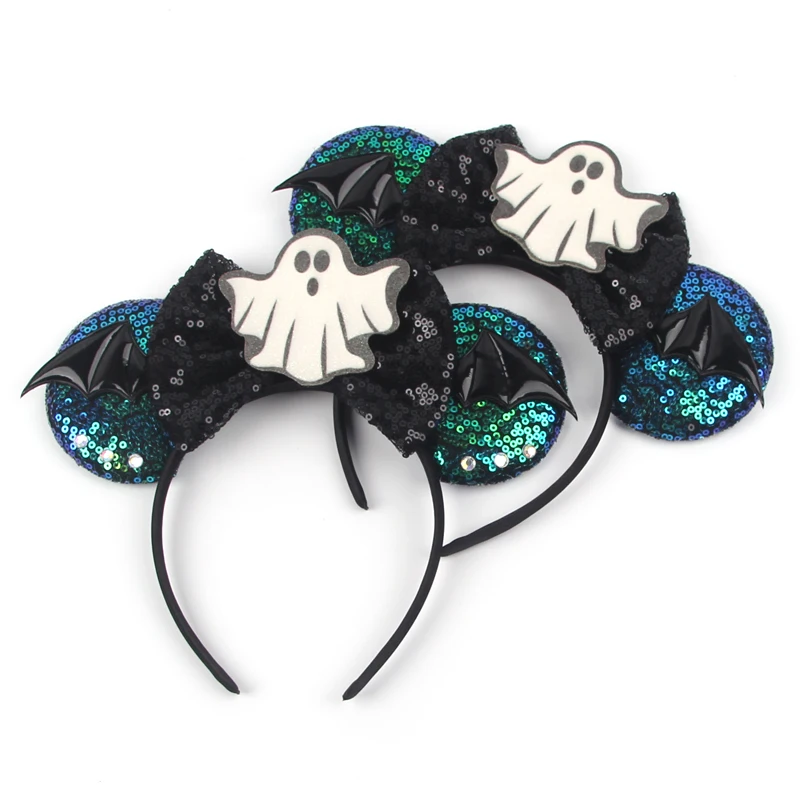 

Disney Cartoon Fun Headband with Bat Little Devil Pattern Funny Party Holiday Wear Perfect for Women Girls Hair Accessories Gift