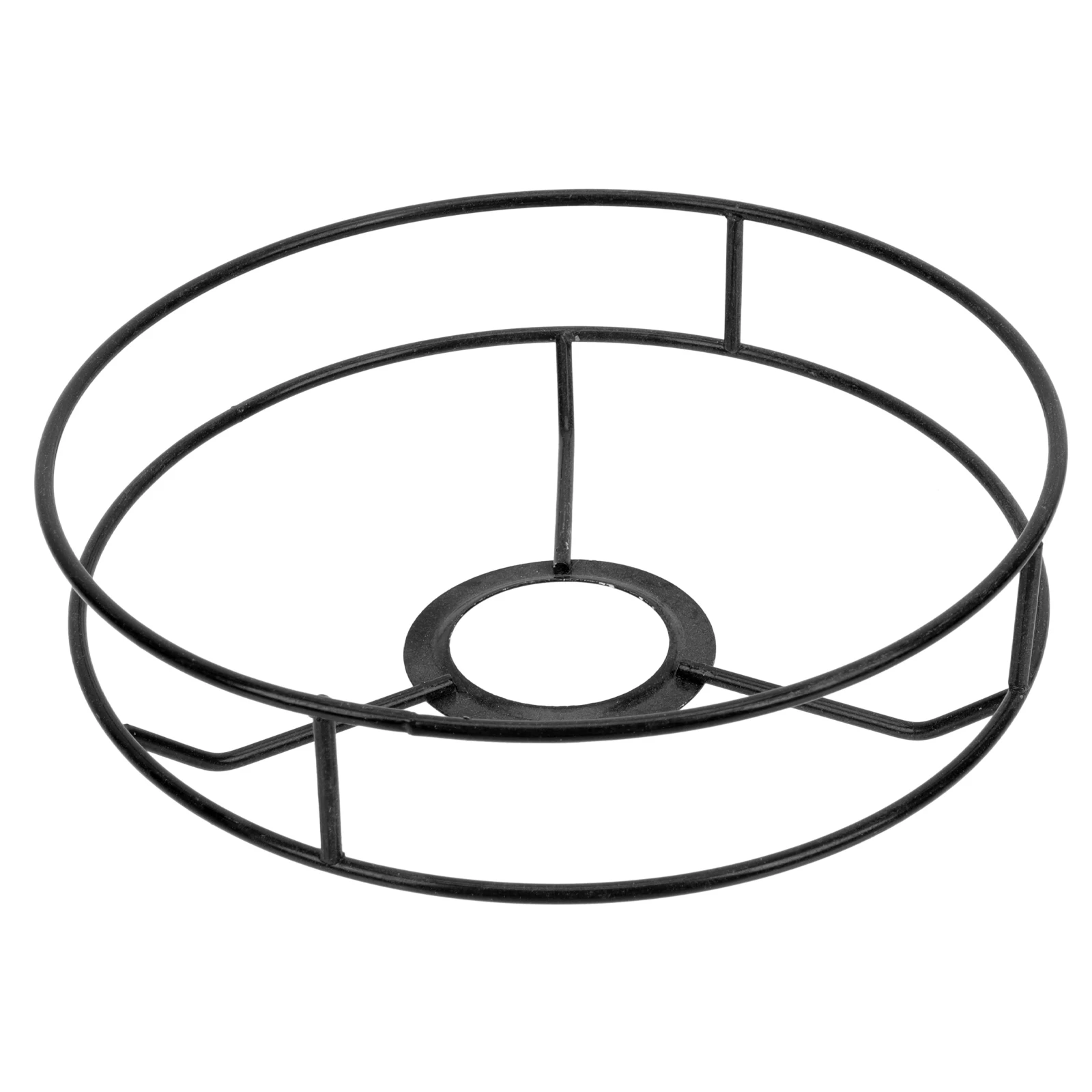 Premium Round Lampshade Iron Diy Lamp Bracket Sturdy Chandelier Rack Home Decoration Ceiling Light Accessories Pendant Frame