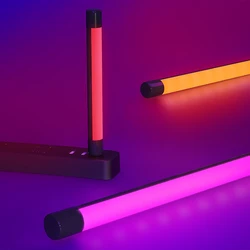 Portable Led Stick USB Fill Light RGB Lamp Colorful Atmosphere Night Lights Photography Lighting Stick Selfie Lamp Live Beauty