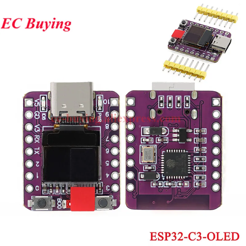 1-10 Stück ESP32-C3 ESP32C3 ESP32C6 C6 S3 H2 PRO Mini SuperMini Wi-Fi Ble Programmier-Lern-Entwicklungsboard Modul ESP32C3FN4 – Detail 9