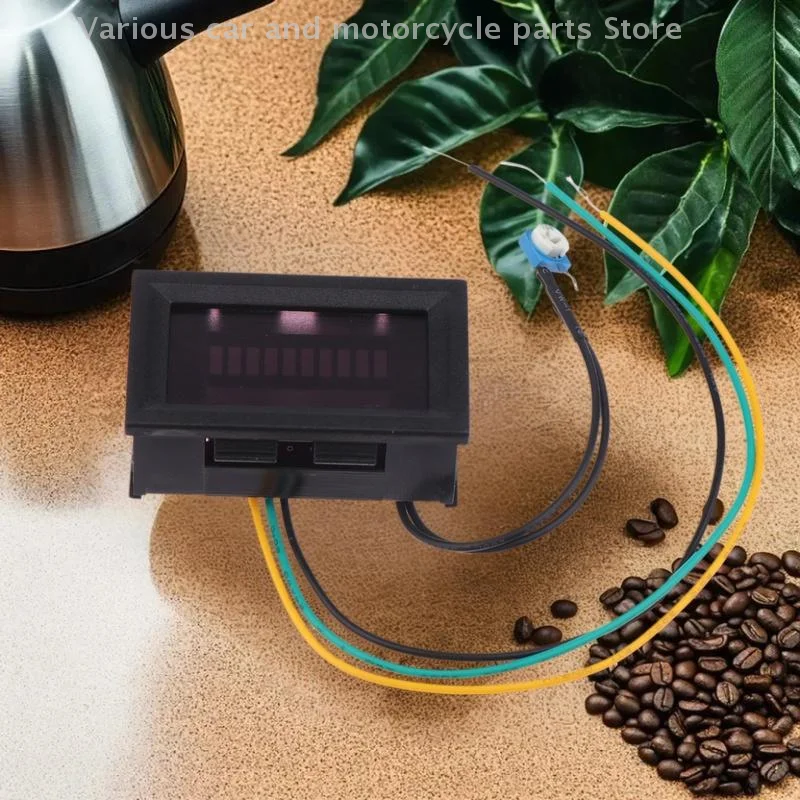 

LED Oil Scale Meter, Universal 12V Fuel Gauge for Car and Motorcycle.