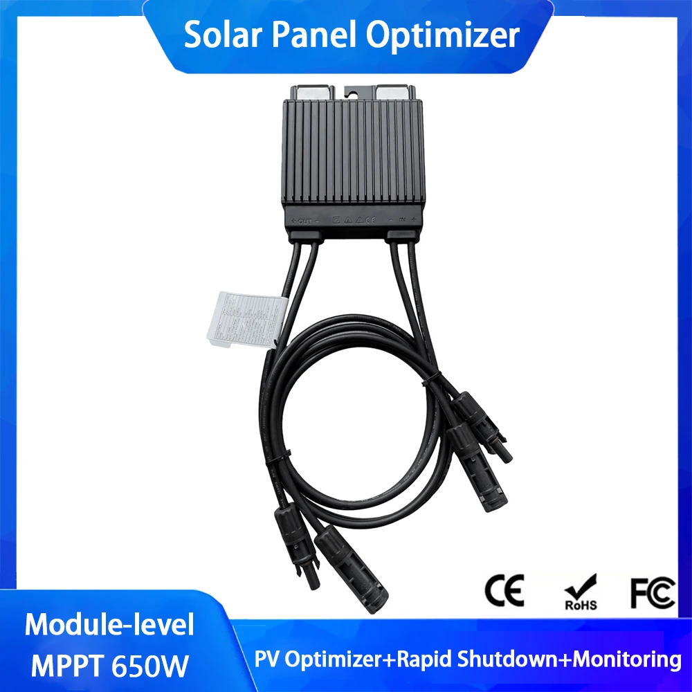 Optimizer Power Solar 650W Smart PV Optimizer Intelligent monitoring must be used with the data collector ADCP