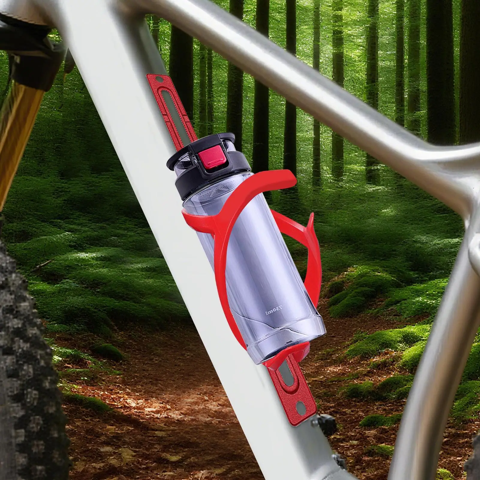 محول قفص الزجاجات المائية، قاعدة تركيب زجاجة الدراجة، حامل قارورة سكوتر قابل للتعديل لركوب الدراجات الجبلية في الحضرية