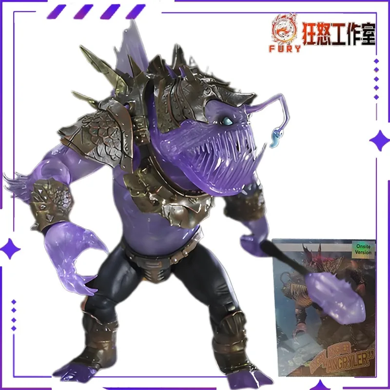 FURY TOYS Fury Studio Oryginalny Demon Gór i Morza Record Lantern Fish 7-calowy Gotowy Produkt Ruchoma Figurka Model Zabawka