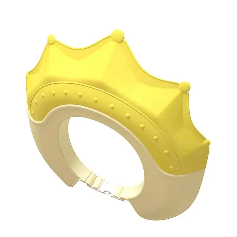 

C5AA Baby Bath Hat Waterproof Ear Guard Washable Ergonomic Fit Toddler Hair Washing Gear