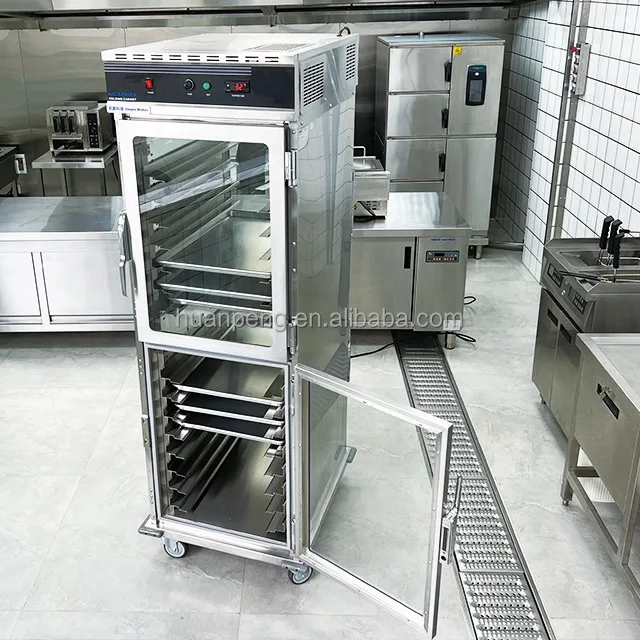 Restaurant Equipment Food Warmer Display Cabinet  with Adjustable Temperature Control Food Warmer Holder Cabinets