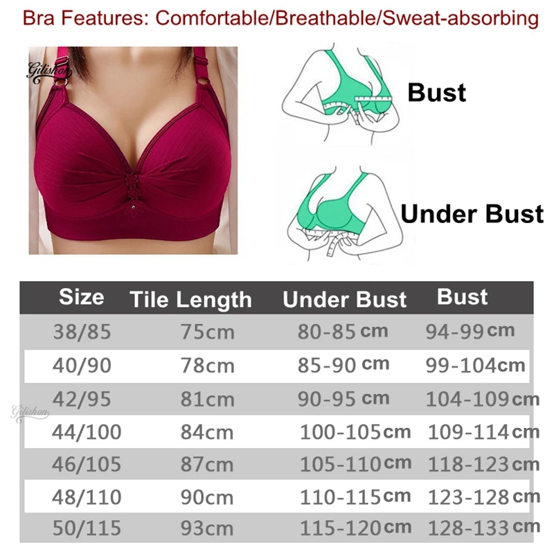 BC Cup Bras Sexy Large Size Women\'s Underwear No Steel Ring Comfortable Lingerie Push Up Brassiere Breathable Thin Mold Cup Bra