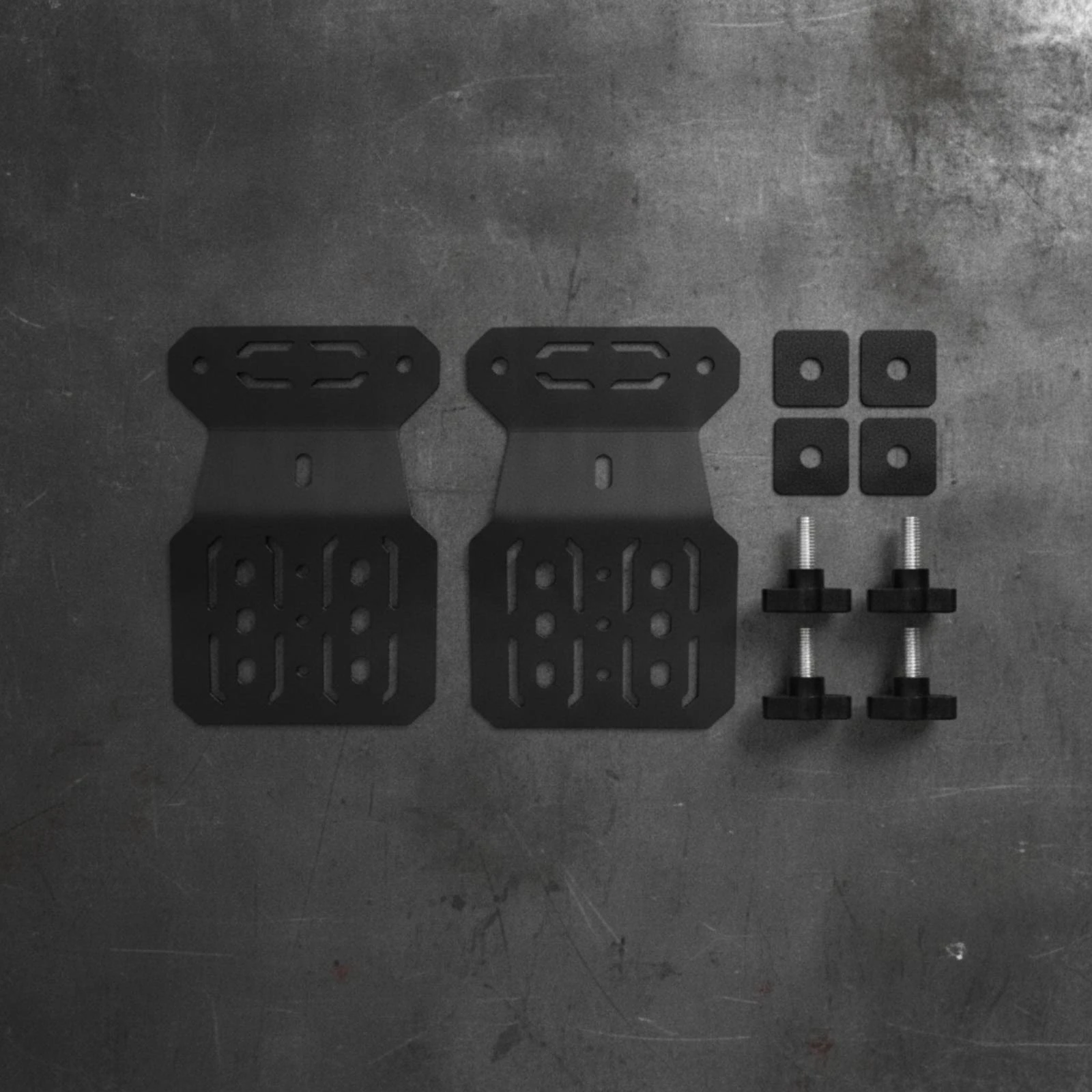 Bed-Rail Installation Bracket Multiple Mounting Holes Truck Bed Rail Brackets Heavy Duty Long-Lasting for Overlanders
