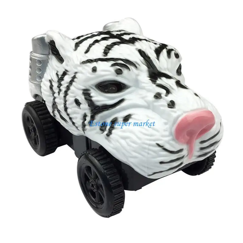 

090B Children's Simulated for Monster Shaped Electric Car Toy Track Design Vehicle