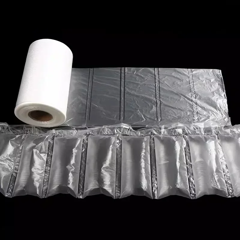 50 Meter Thick Tearable Continuous Inflatable Bag Bubble Filled Bags Express Packaging Shockproof and Anti Drop Conjoined Airbag