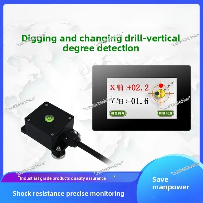 

Excavator To Drilling Rig, Vertical Detector, Drilling Rig Angle Display Instrument, Drilling and Piling Verticality Detection