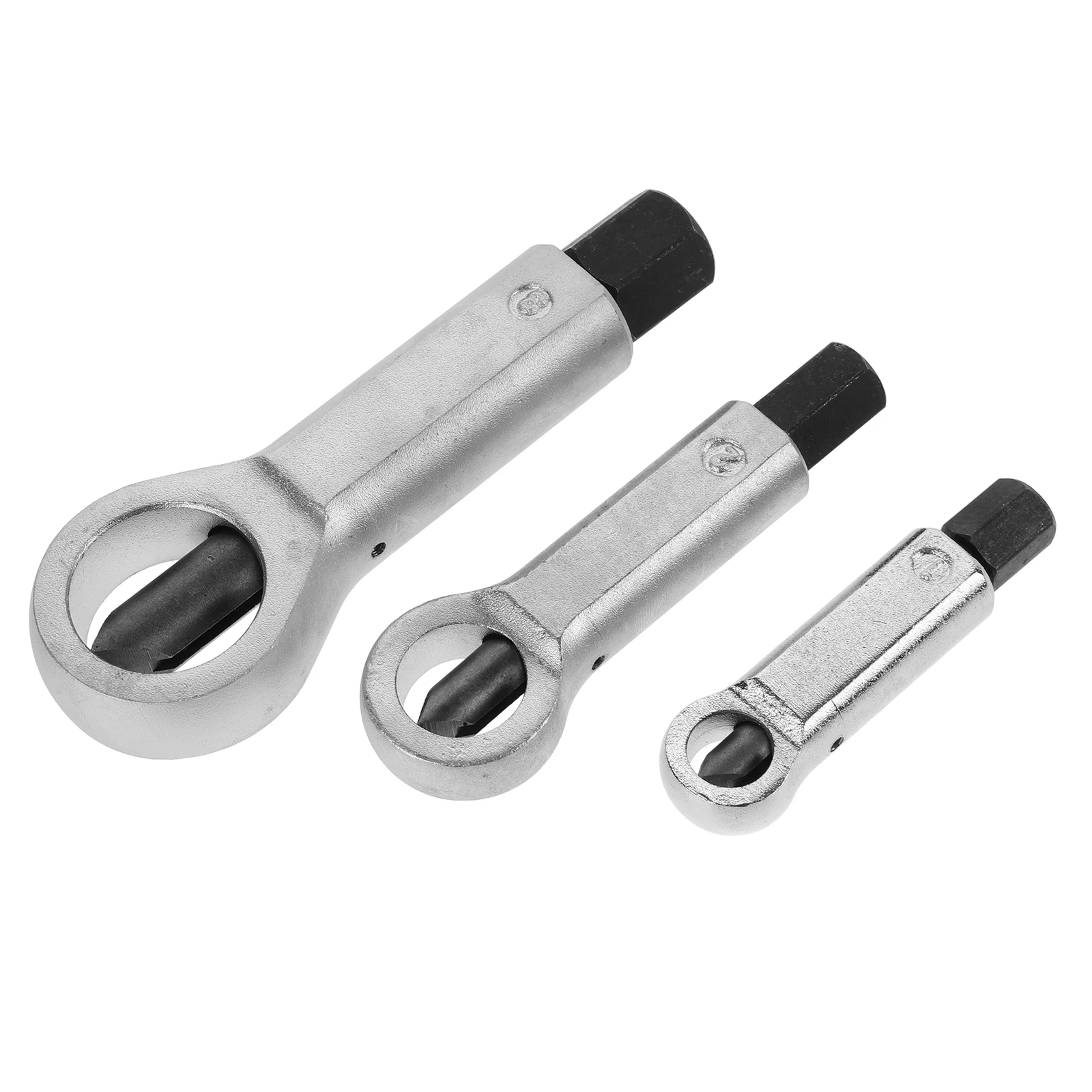 

3pcs Cutters Extractor Heavy Duty Nut Splitter Rusted Nut Removal Tool Corroded Bolt Cutter Manual Pressure Remover For Home