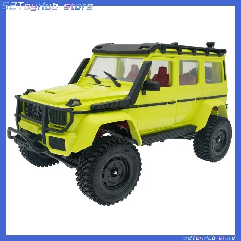 MN86S Camion telecomandato fuoristrada cingolato RC scala 1:12 2.4G 4WD con luci a LED Veicolo da arrampicata fuoristrada 4x4 aggiornato