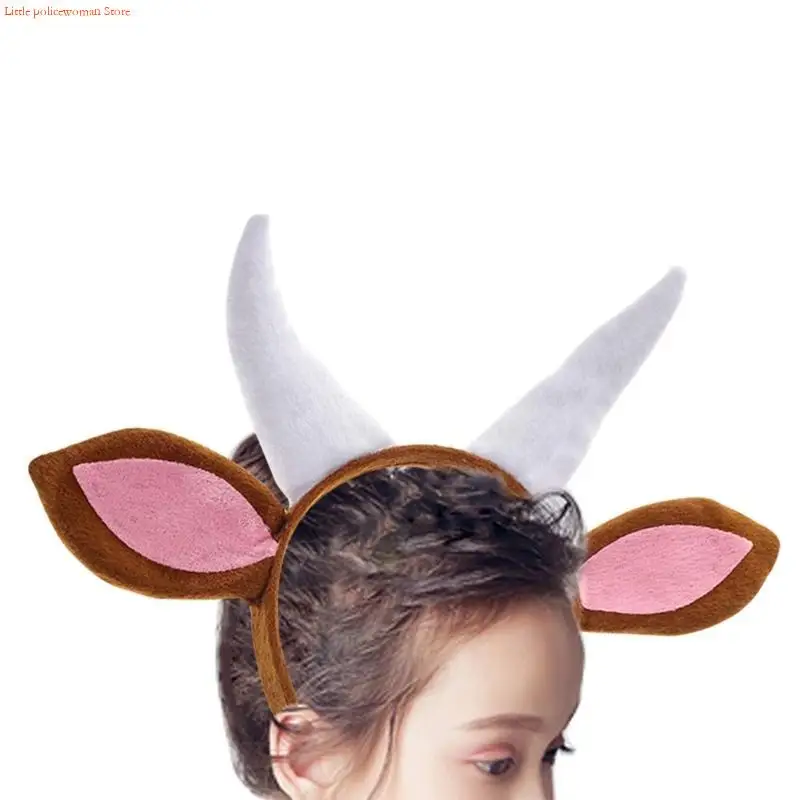 F92D القرن الماعز عقال الكرتون الحيوان هيرباند فروي الشعر هوب المرحلة