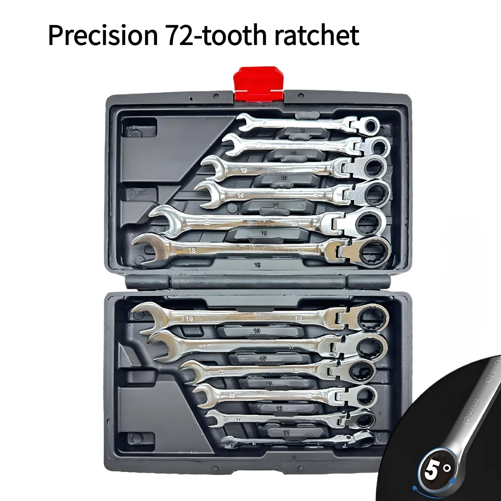 auto-repair-12-piece-set-shaking-head-dual-purpose-ratchet-wrench-combination-tool-set-manual-hardware-home-car