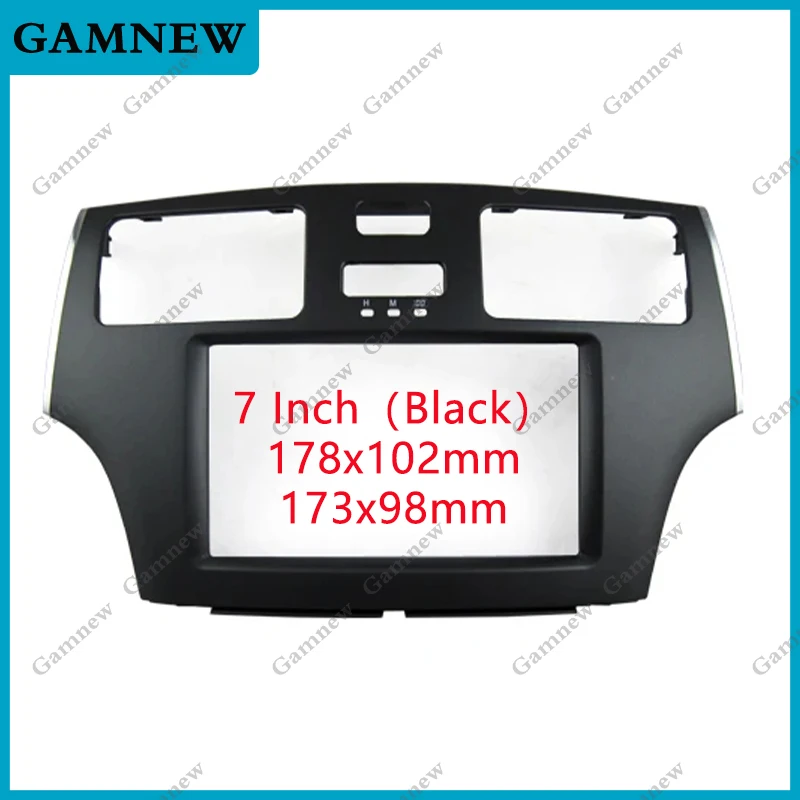 7 Inch 2 Din Car Radio Frame Fascia Kits For Toyota Windom Lexus ES 2001-2006 Video Panel Player Audio Dash Frame Dashboar