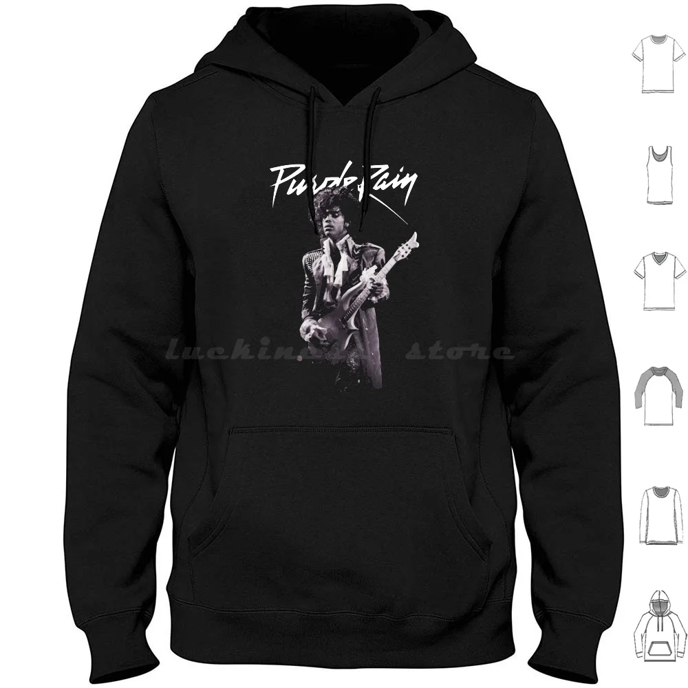 Purple Rain Hoodies Long Sleeve Purple Rain Purple Rain Musical Musical Romance The Kid Albert Magnoli Apollonia Morris