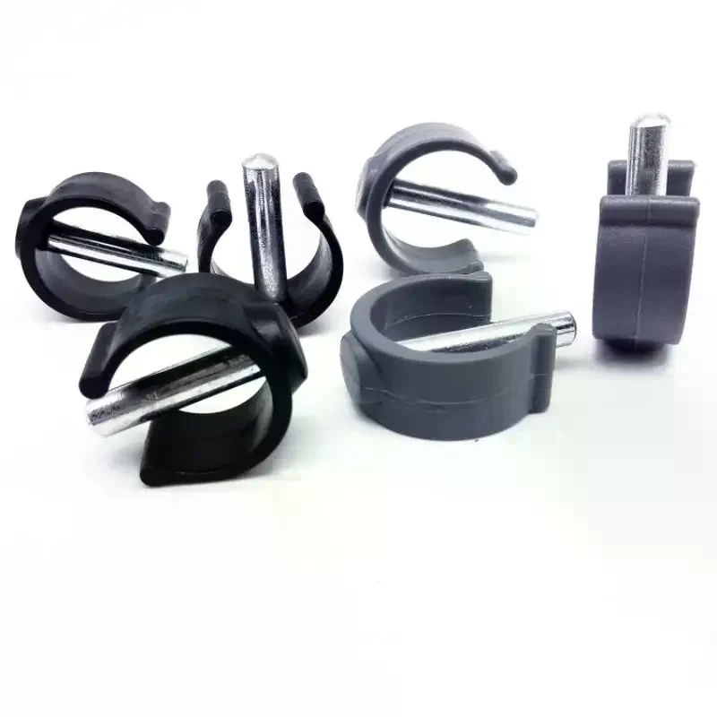 4Pcs Versatile C-Shape Cane Holder Clips Seniors Mobility Aids Crutch Walker Anti-Slip Walking