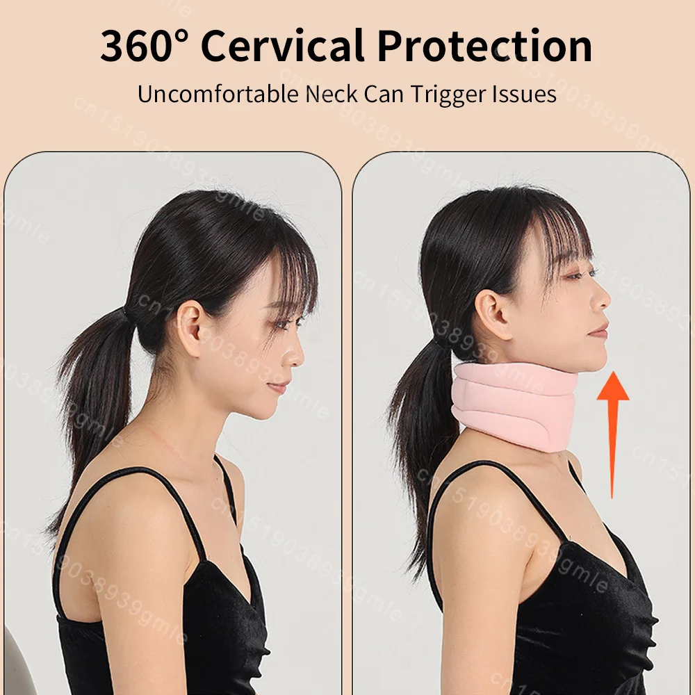 

Cervical Protection Brace Correcting Forward Head Posture Airplane Travel Nap Soft Foam Neck Support Tool Relieve Cervical Pain