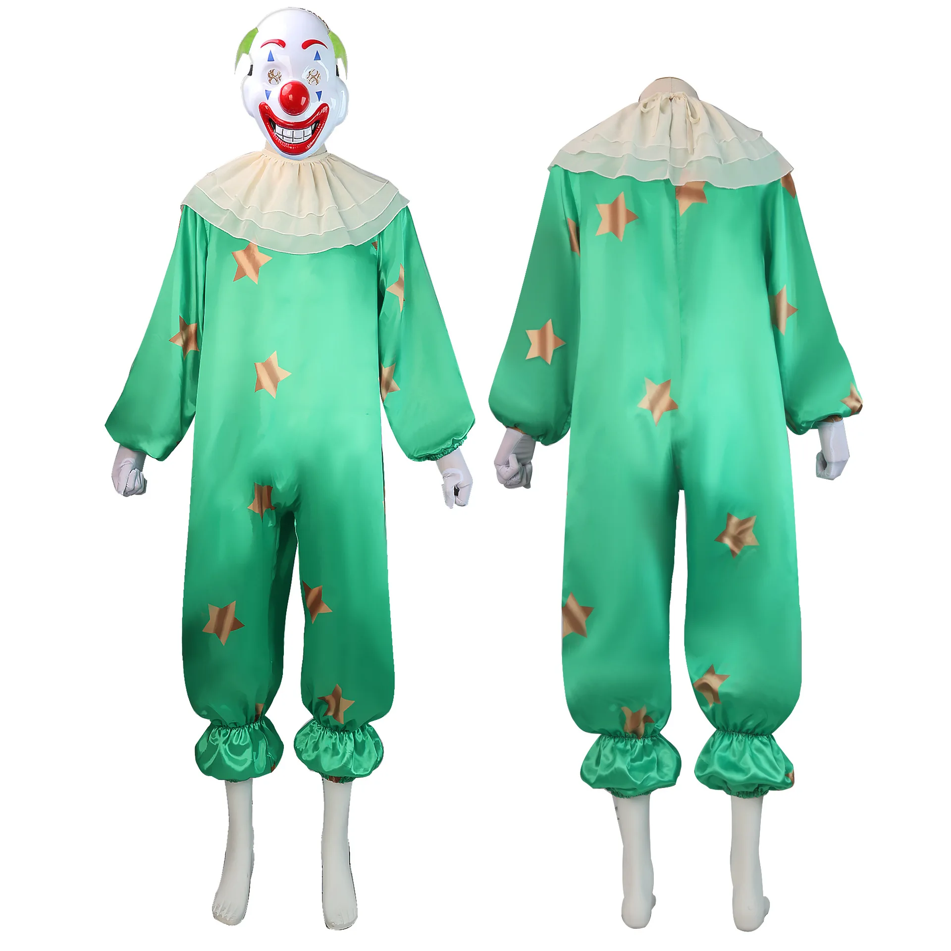 

Halloween Cash Clown Cosplay Costume Clown Character Play Funny Clothing Set