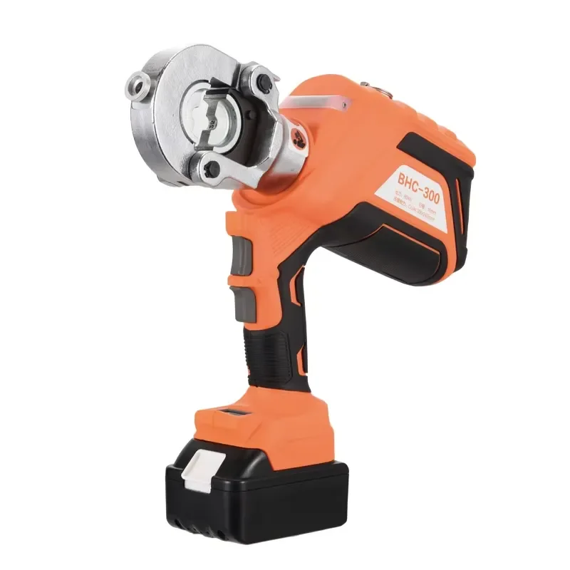 BHC-300 Hydraulic Electrical Tool Kit Rechargeable Pro Press Crimping Machine Terminal Cable Wire Pressing Pliers Crimper