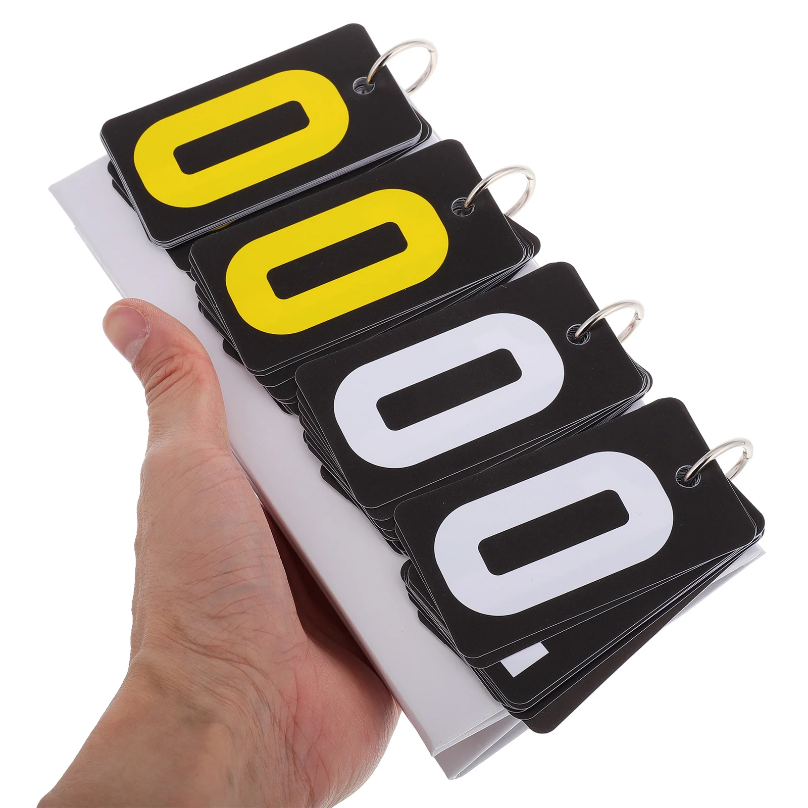 

Multifunctional Flip Scoreboard for Sports Large Font Display Durable Paper Material Compact Portable Design Compatible with