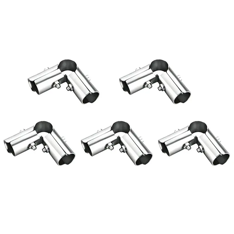 Hot Sale-Pipe Connector 5Pcs 25Mm Structural Mal Pipe Connection Accessories Rod Support Fixed Clamp B