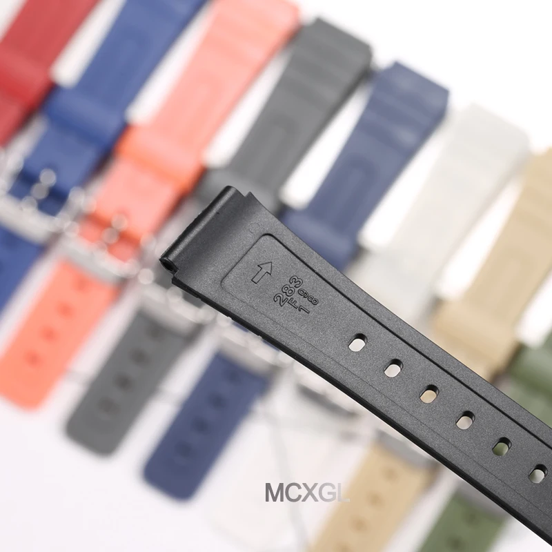 اكسسوارات ساعة الراتنج مناسبة ل كاسيو F-91W F-84 F-94 F-105 الرجال استبدال الفرقة مقاوم للماء حزام (استيك) ساعة حزام مطاطي #6