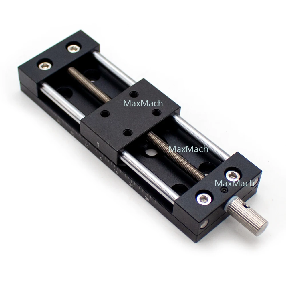

Manual X Axis Linear Stage Fine‑Tuning Precision Sliding Table Micro Translation Stage Experiment Platform Stroke 35/65/95MM
