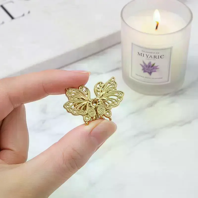 No Sew Removable Waist Tightener Clips With Rhinestone Butterfly Moon Wing Designs For Adjusting Loose Jeans Dresses Daily