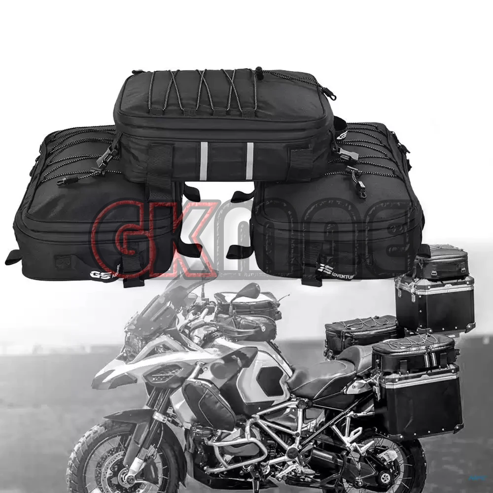 For Motorcycle Rider Bag Outdoor Large Capacity Multi-functional Universal Side Box Top Bag Expansion Pack Saddlebag