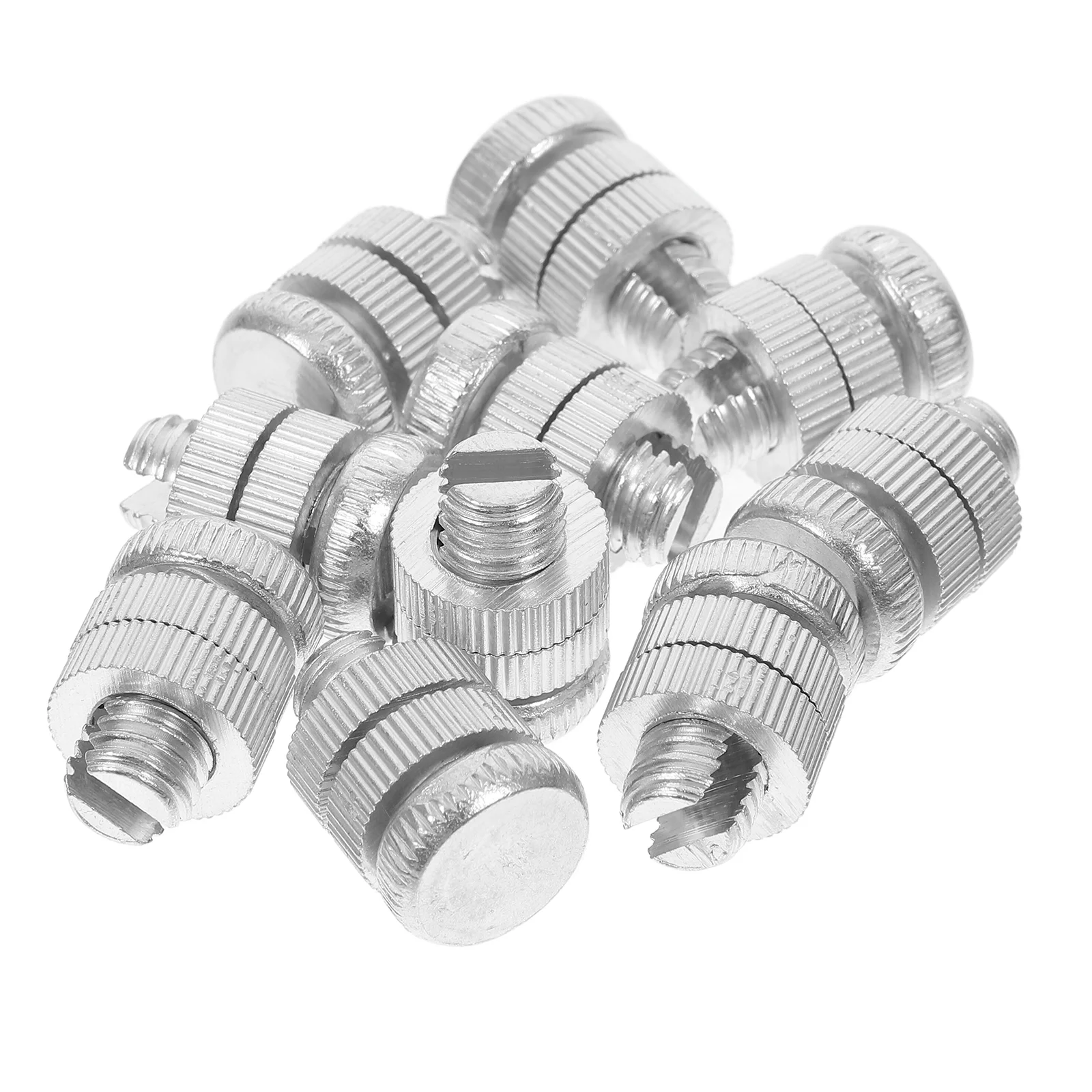 

10 Pcs Fence Connector Wire Connectors Fencing Mounting Clips Electric Aluminum Alloy Split Bolt