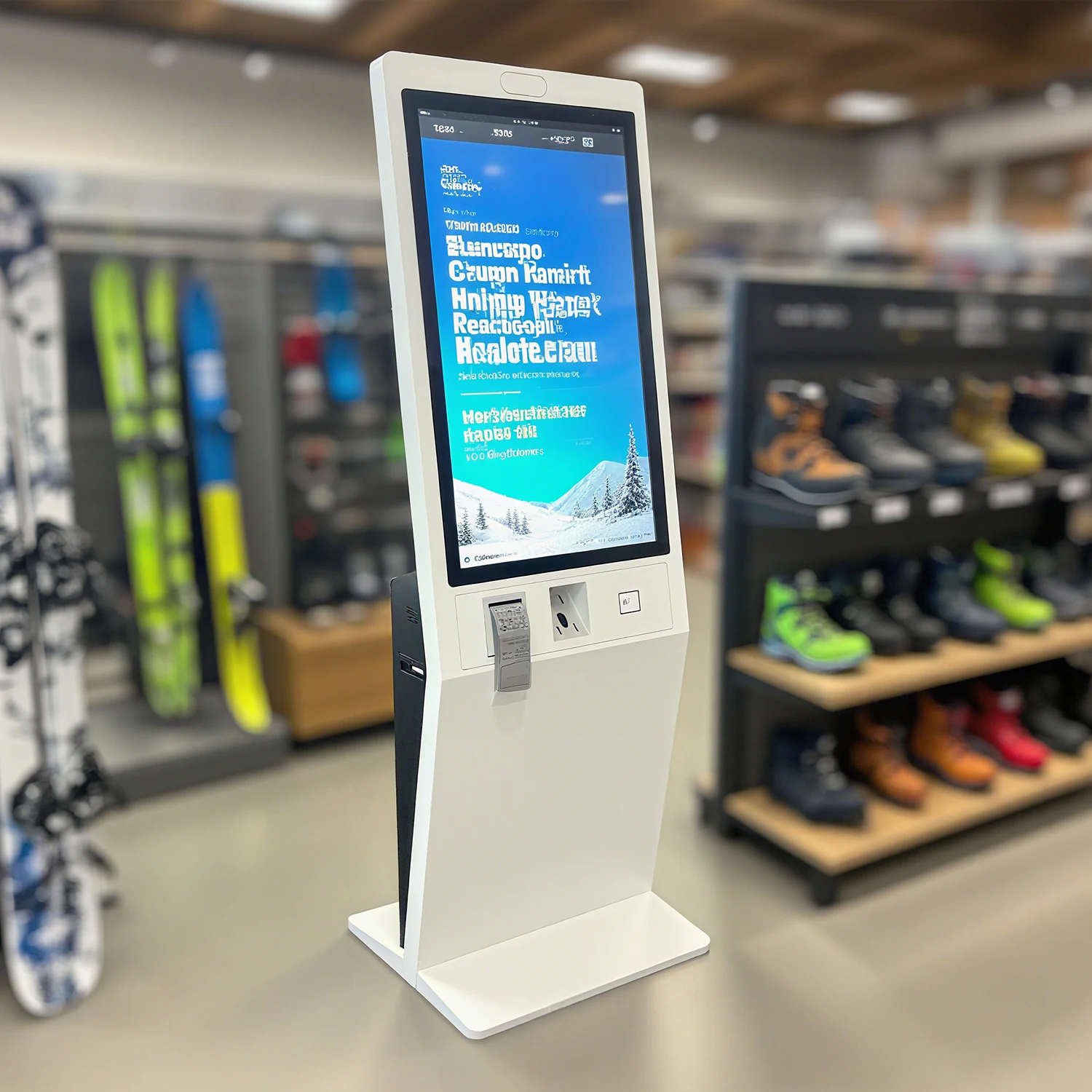 21.5 32 43 Inch  Payment Kiosk Self Service Printing Kiosk Touch Screen Kiosk Self Service Printing Machine