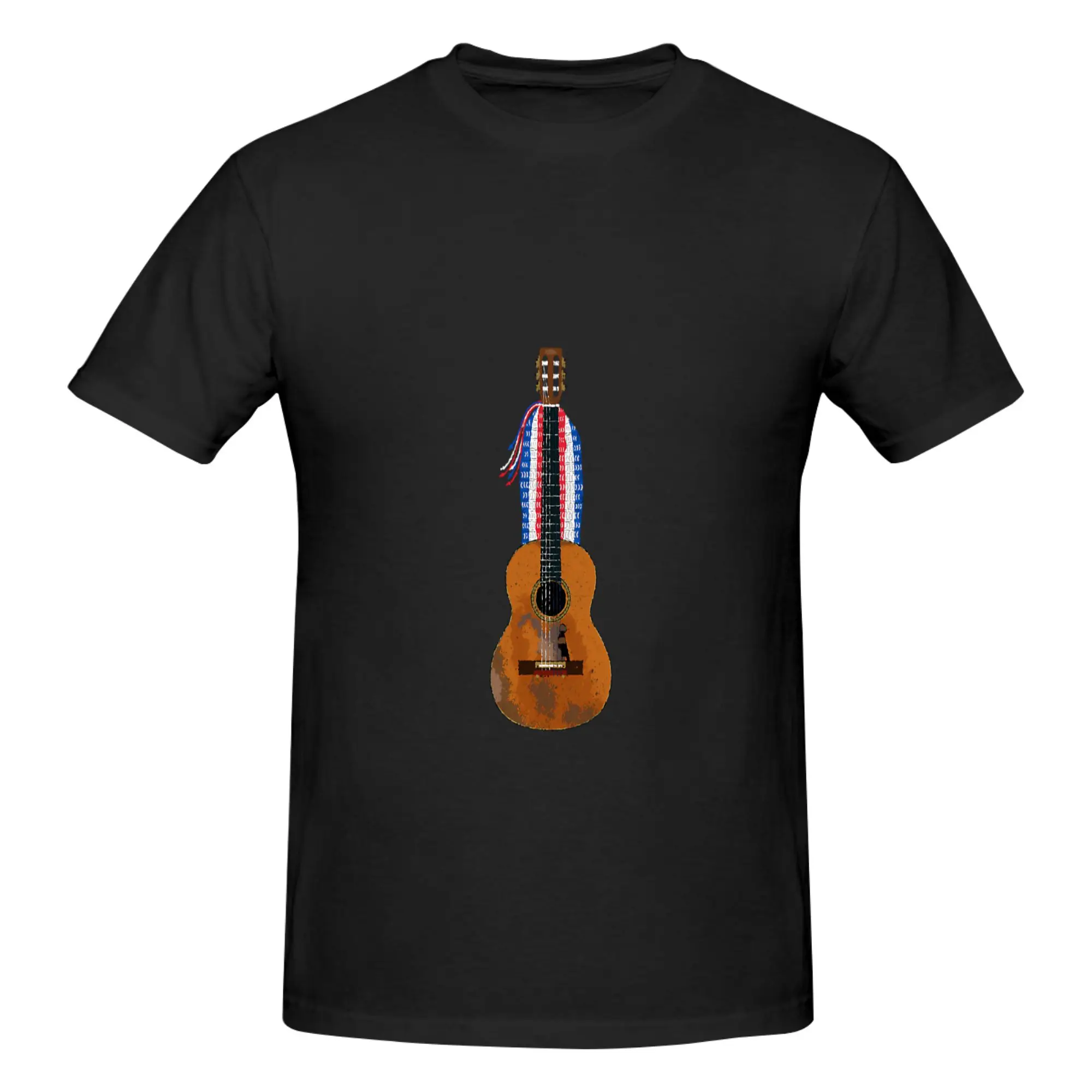 Funny Willie S Iconic Trigger Acoustic Guitar Essential Men's Printed T-Shirt Unisex T shirtBig Size