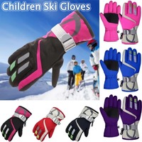 Winter Waterproof Upgraded Warm gloves Kids Boys Girls Gloves Ski Children Mittens Snow Outdoor Climbing Cycling Gloves 1SET