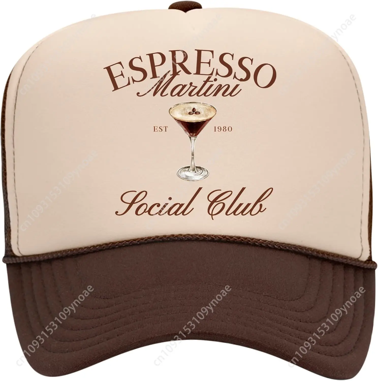 Espresso Martini Social Club Trucker Hat Tequila Drinking Funny Cute Drinks Printing Premium Men Women Baseball Caps Dad Hats