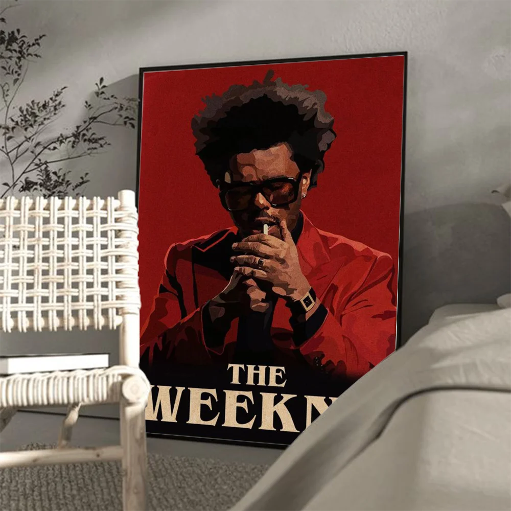 2023 The Weeknd Poster Classic Vintage Posters HD Quality Wall Art Retro Posters for Home Room Wall Decor