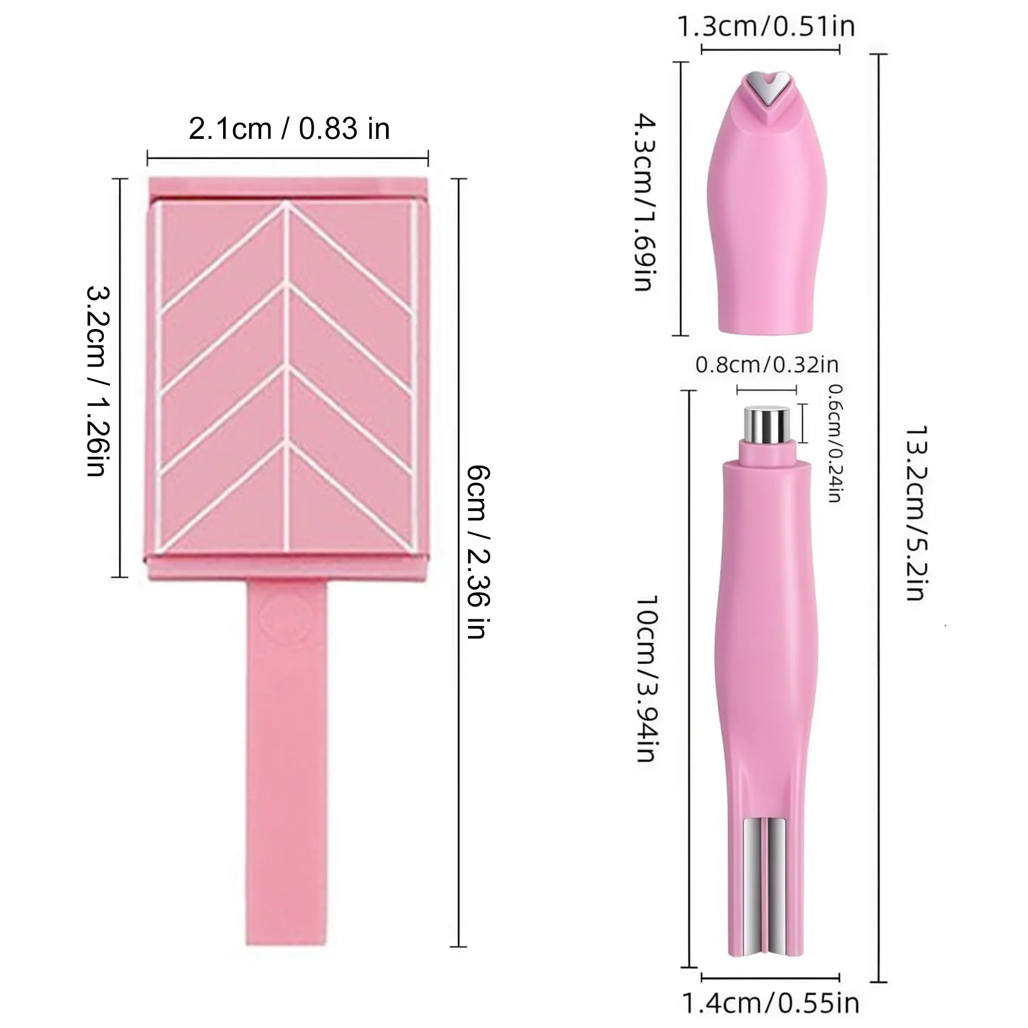 ネイルマグネットツール磁気ポリッシュキャットアイマグネットスティック超強力両頭マグネットワンドフラワーデザイン3DネイルアートDIY