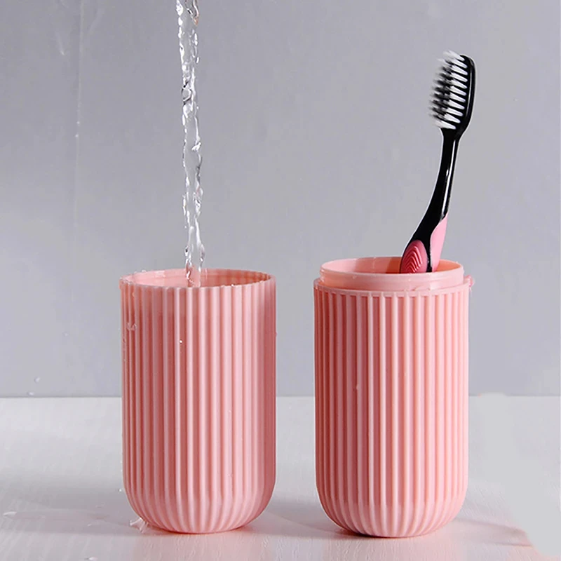 Travel Portable Toothbrush Toothpaste Holder Storage Case Box Organizer Household Storage Cup Outdoor Holder Bathroom Accessorie