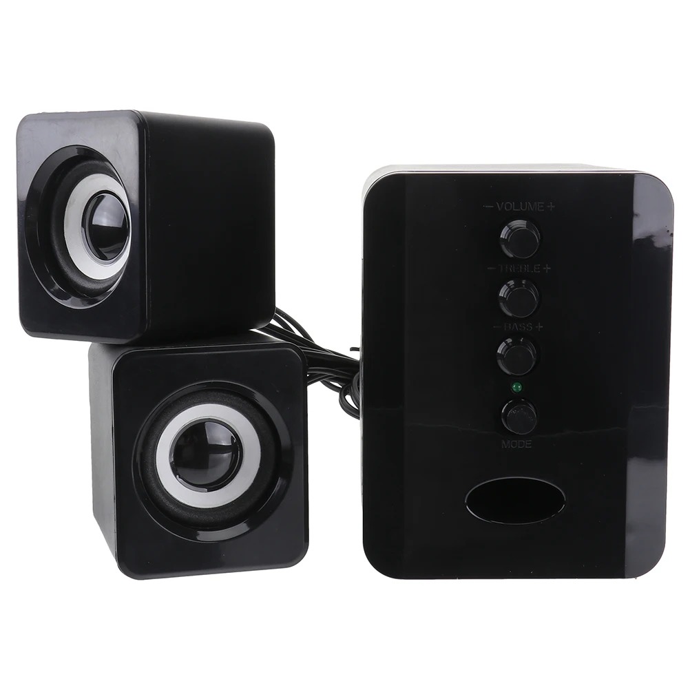 

Mini Speaker USB Computer Phone Desktop Stylish Compact Plastic Loudspeaker Box High Quality Material Multi purpose