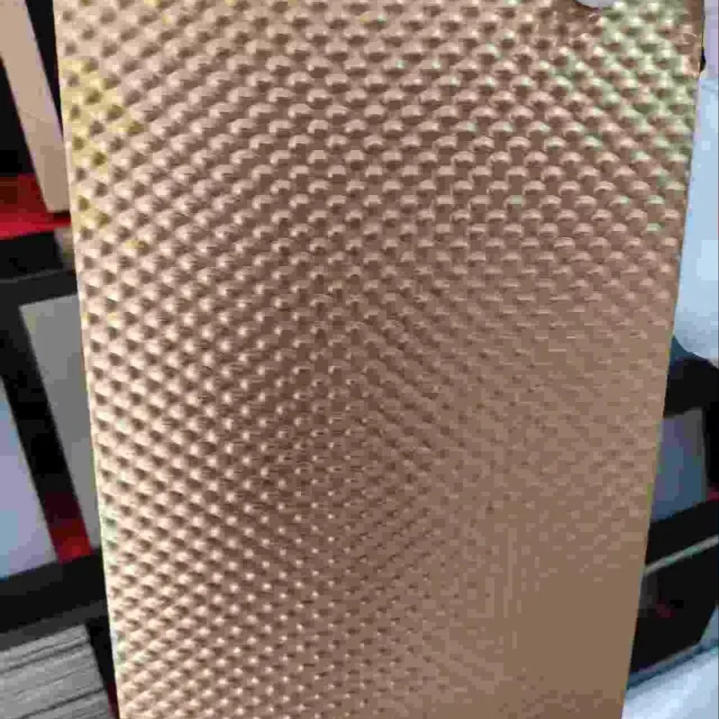 Embossed stainless steel plate decorative pattern metal plate