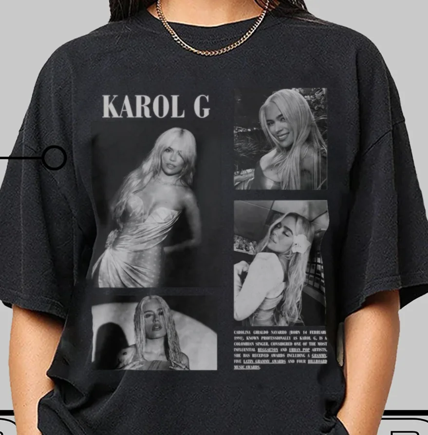 Vintage Karol G T-Shirt, Mother'S Day Gift For Women And Men All Sizes