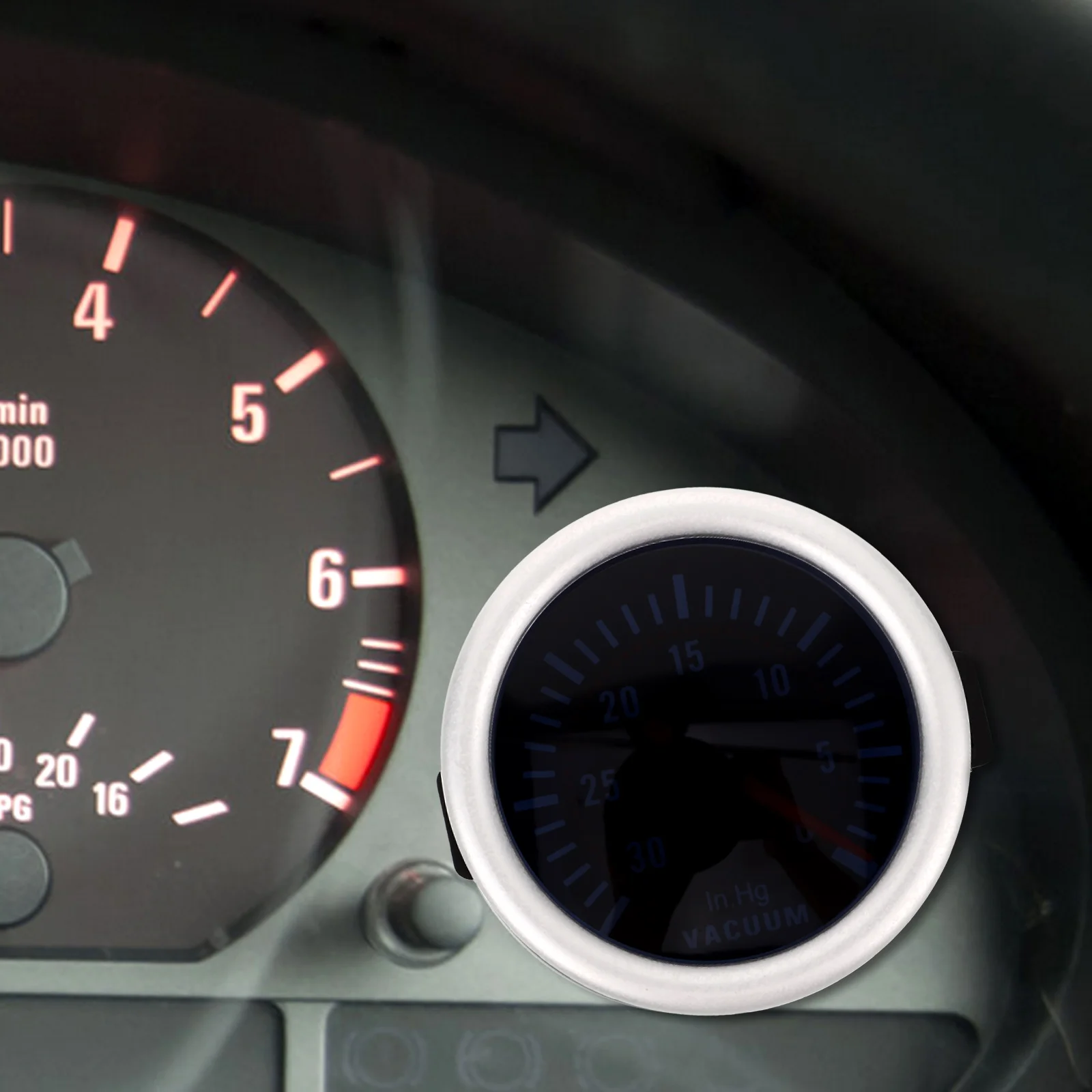 Universal Gauge Car Boost Gauge 12V Automotive Pressure Monitoring Instrument Real-Time Digital Display For Racing Mods
