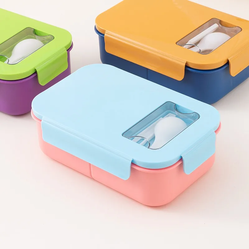 Minecraft Lunch Box Portable Divided Microwave Oven Bento Box Leakproof Food Container School Worker's Sealed with Tableware