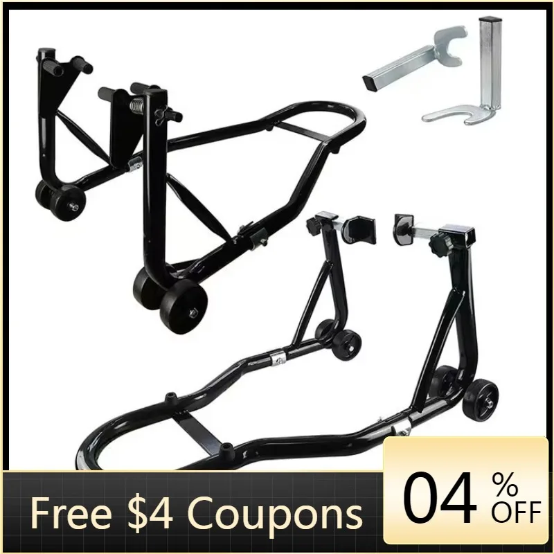 

STLFMotorcycle Repair Stand, Lift Platform, Front and Rear Wheel Stand, Motorcycle Lifting Frame, Parking Stand, Parking Rack