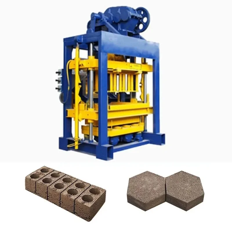 2023 Hot Sale Concrete Hollow Block Making Machine Solid Brick Making Machine Color Paving Slab Brick Machine